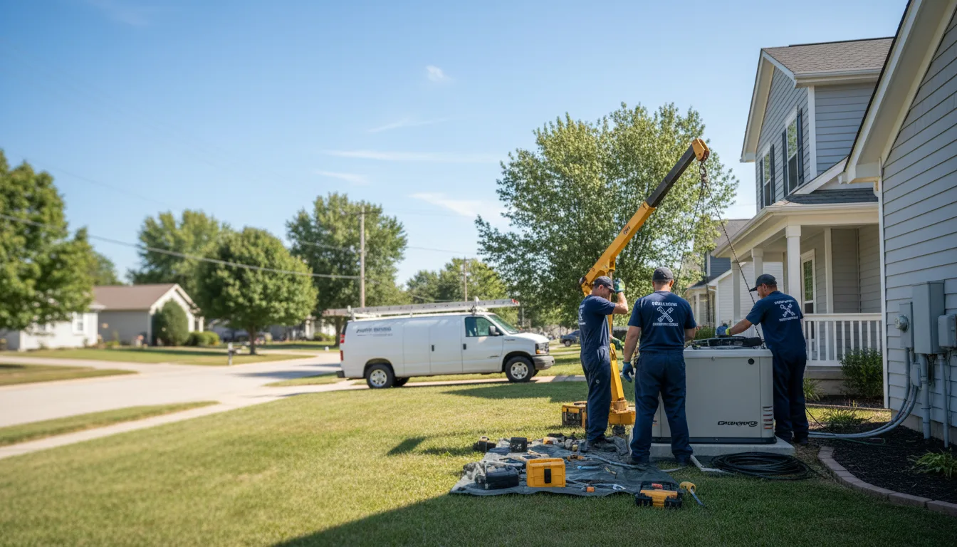 Generator Installation in Parker, KS near me